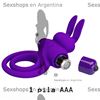 Anillo vibrador para retardar la eyaculacion y 10 velocidades